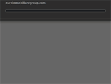 Tablet Screenshot of euroimmobiliaregroup.com